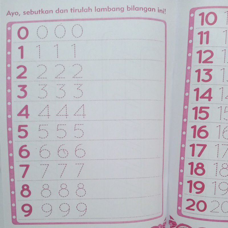 Buku Gemar Belajar Calistung Baca Tulis Hitung