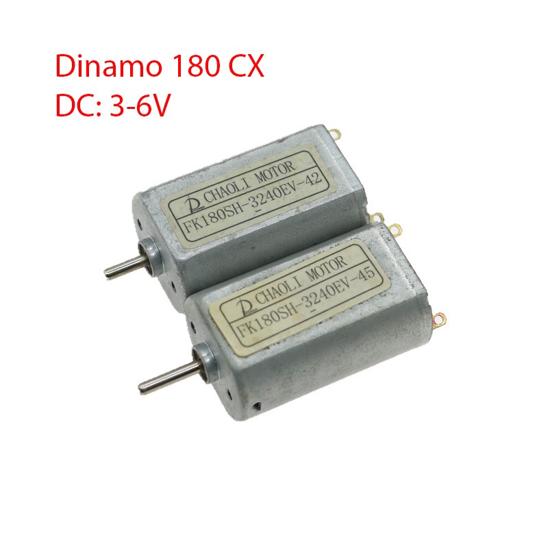 Dinamo Motor 180CX 3-6V strong magnetic high-speed (180CX)