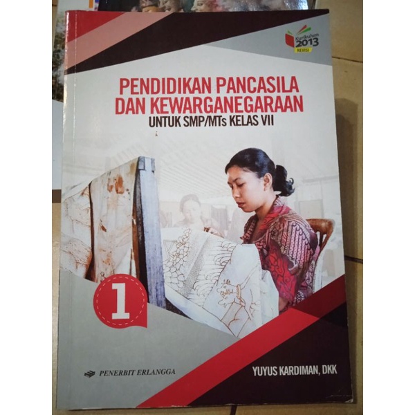 BUKU PPKN KELAS 1 SMP ERLANGGA