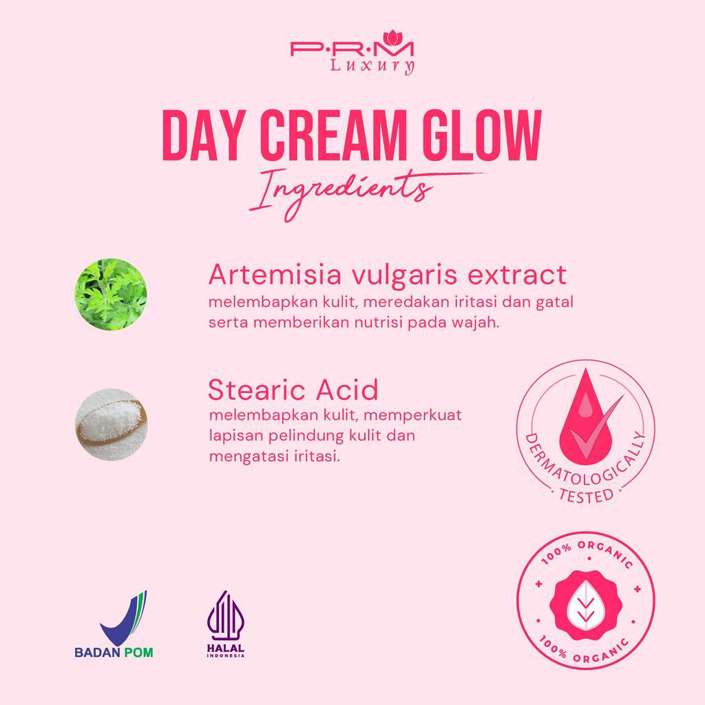 DAY CREAM GLOW II PRM LUXURY &amp; GLOW LUXURY SKINCARE BPOM