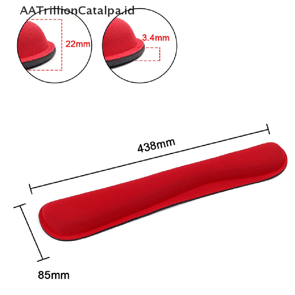 Aa Bantalan Penyangga Pergelangan Tangan Desain Ergonomis Untuk Kantor
