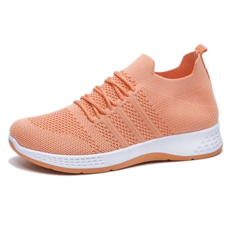 Brozzy Sepatu Sneakers Wanita Olahraga COD Gratis Ongkir Original D-11 D-10 Import  Senam cewek Terbaru Joging-ORENS
