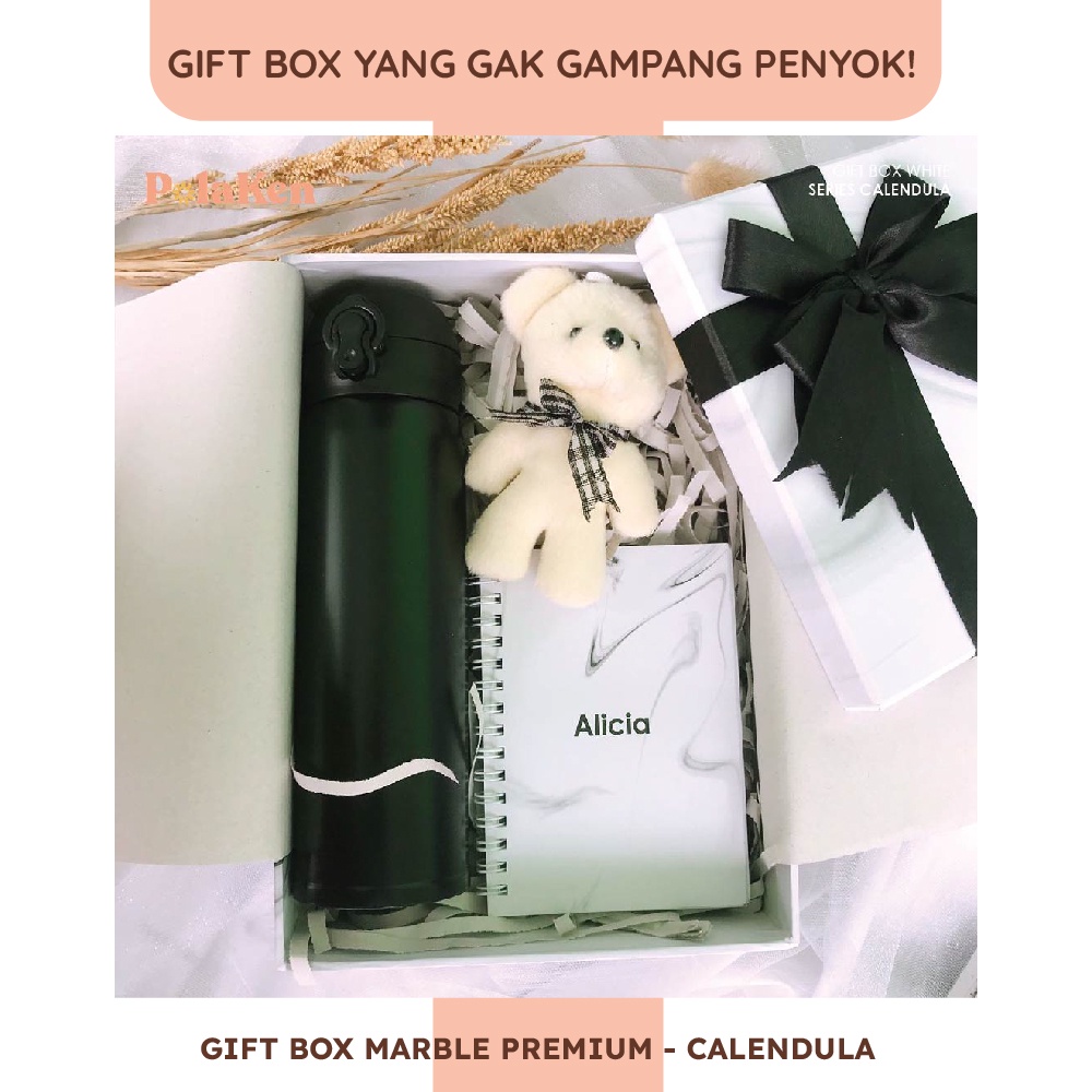 

Gift Box Hampers Hadiah Kado Birthday Ulang Tahun Anniversary Photobook Calendula Premium Berkualitas Termurah