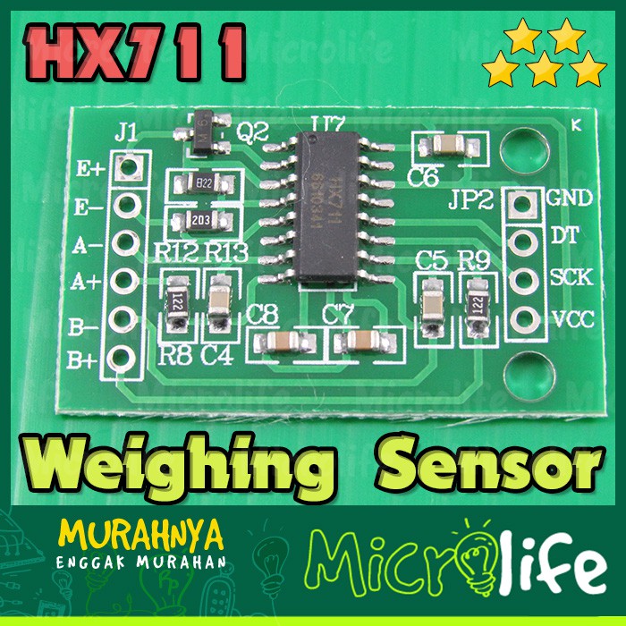 HX711 WEIGHING SENSOR LOAD CELL DRIVER DUAL CHANNEL