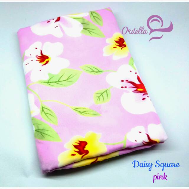 Jilbab wolfis monalisa / kerudung segi empat syari / jilbab motif syari / hijab syari / jilbab motif