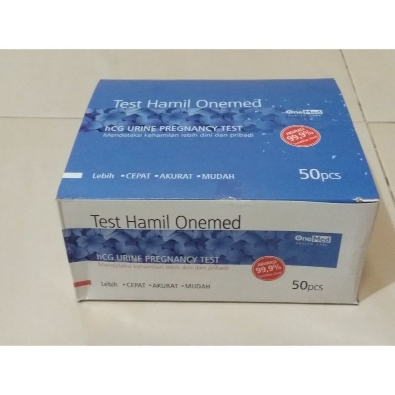 Tespek Onemed 1 Box 50pcs alat tes kehamilan murah
