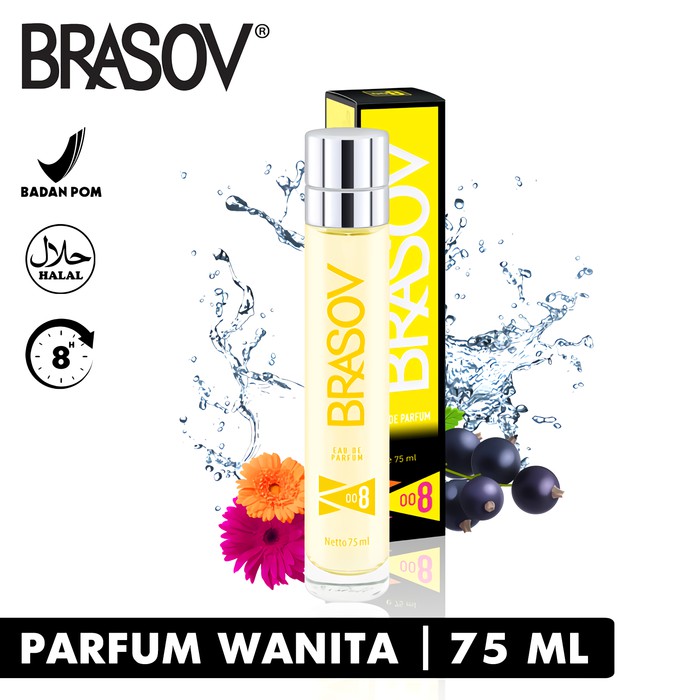 BRASOOV Parfum 75 ML Eau De Parfum HALAL Perfume Spray