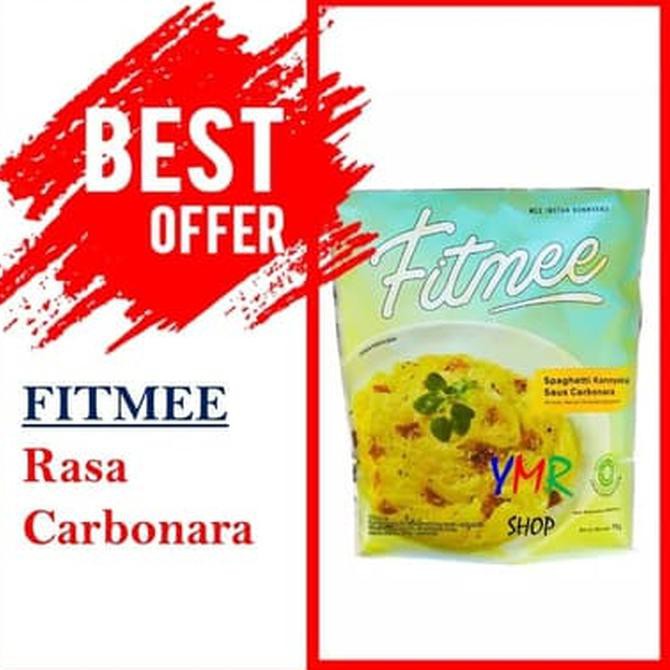 

Real Promo !!! Fit Mee / Fitmee Halal Mie Shirataki Varian Rasa Carbonara Low Calorie