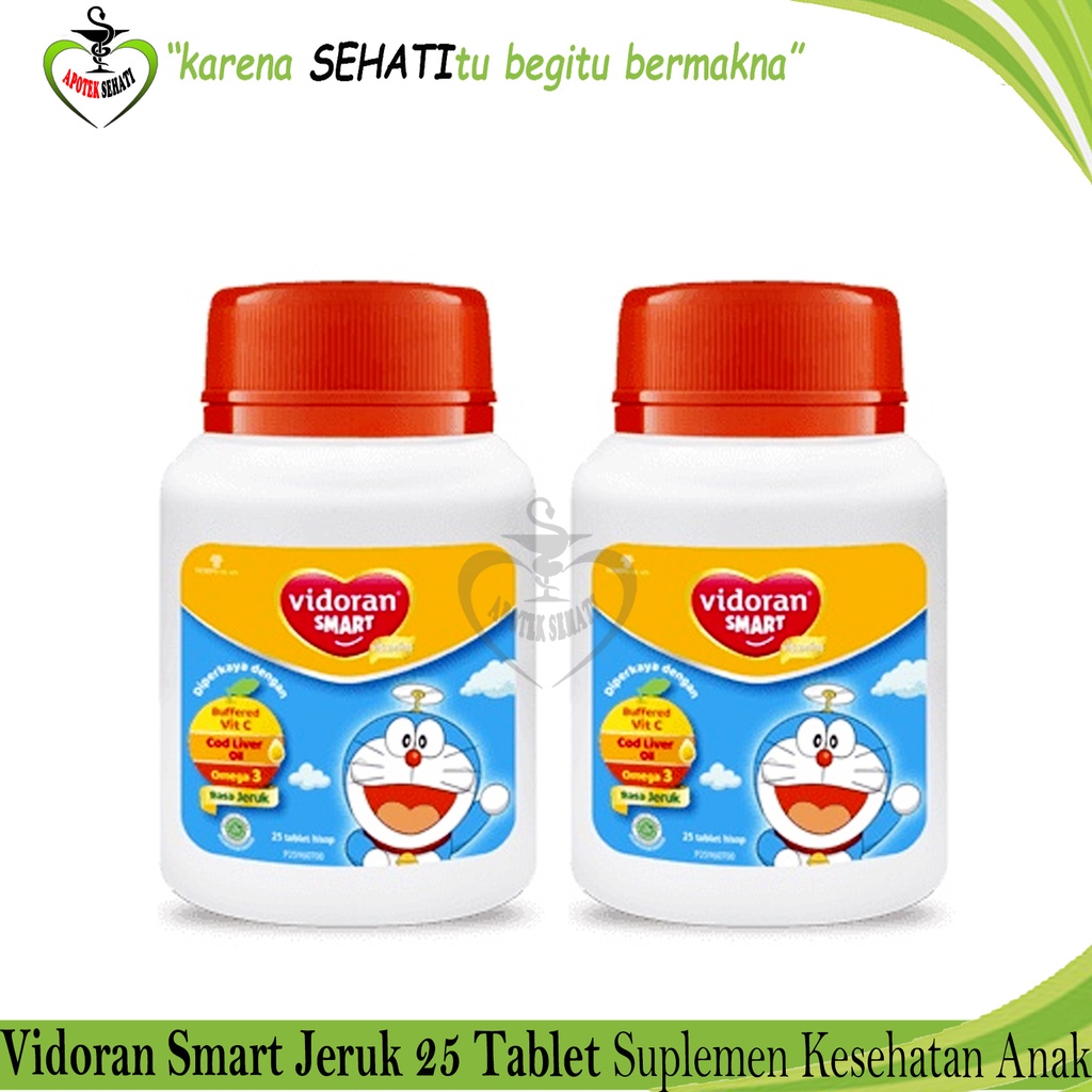 VIDORAN SMART TABLET HISAP VIT ANAK MINERAL DAN NUTRISI OTAK