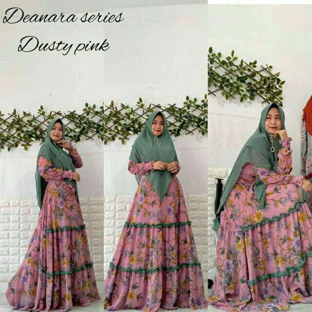 HARGA SALE DEANARA PINK,NAVY, CERUTTY BABYDOLL ULTIMATE ORI ARRAFA SYARI