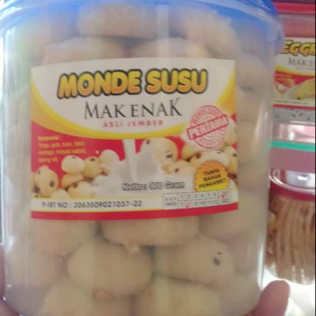 

Monde susu mak enak berat 900grm