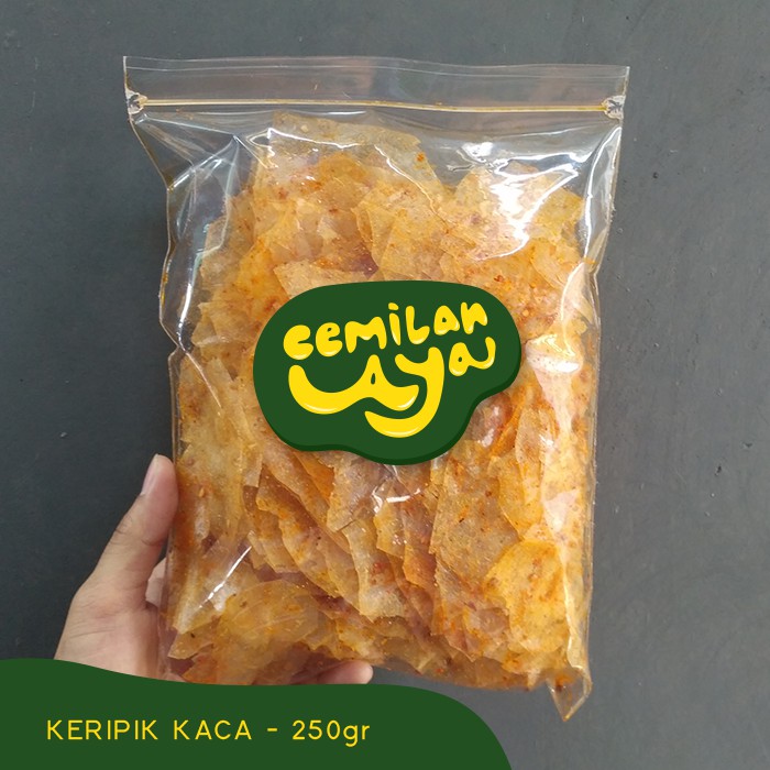 

Cemilan Aya - Keripik Kaca/Keripik Beling 250gr