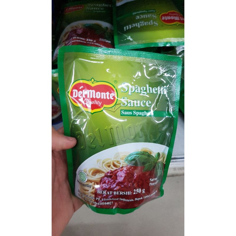 

DEL MONTE spaghetti sauce / saus spageti pasta 250gr