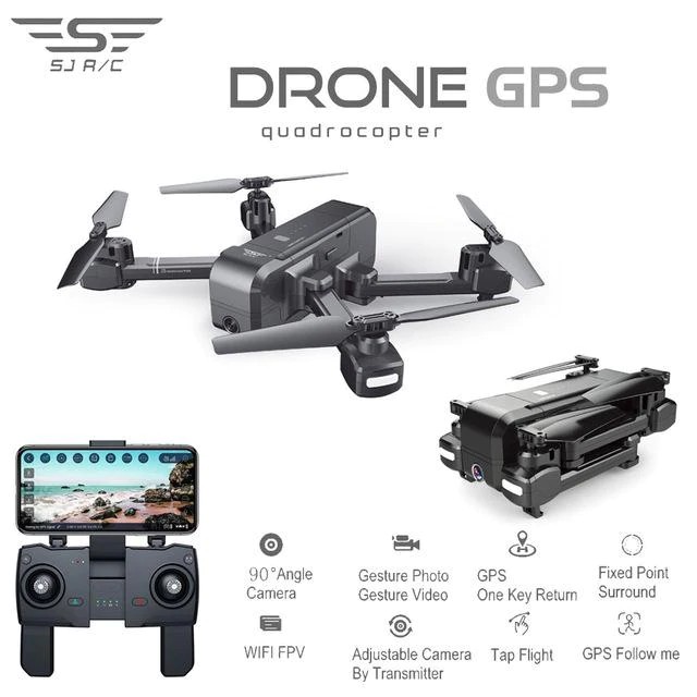 Import LeadingStar SJRC Z5 Quadrocopter with HD 1080P Camera GPS Drone 5G Wifi FPV Altitude Hold