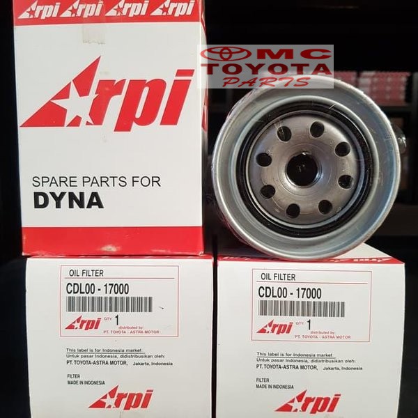 Filter Saringan Oli Rino Dyna Dynasaurus 14B 115 PS CDL00-17000