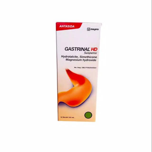 Gastrinal HD sirup ORIGINAL LENGKAP DUS