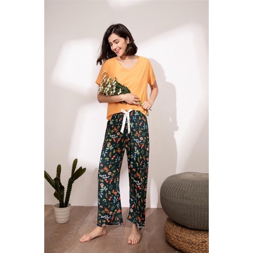 Baju tidur wanita import bahan katun rayon