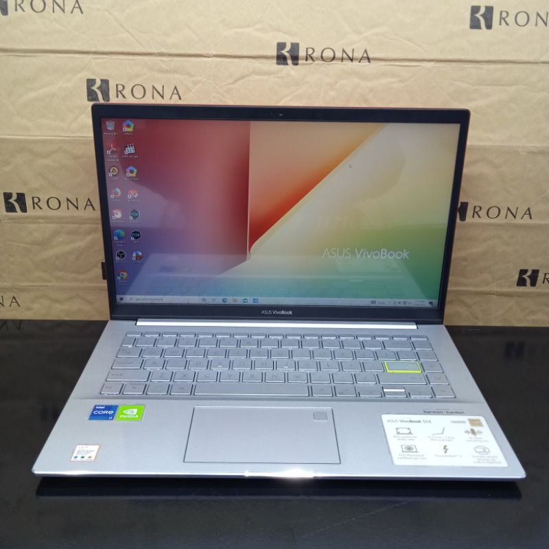 Laptop 2nd ASUS A412E Intel Core i7-1165G7 ram 8GB SSD 512GB Intel Iris/NVIDIA MX350
