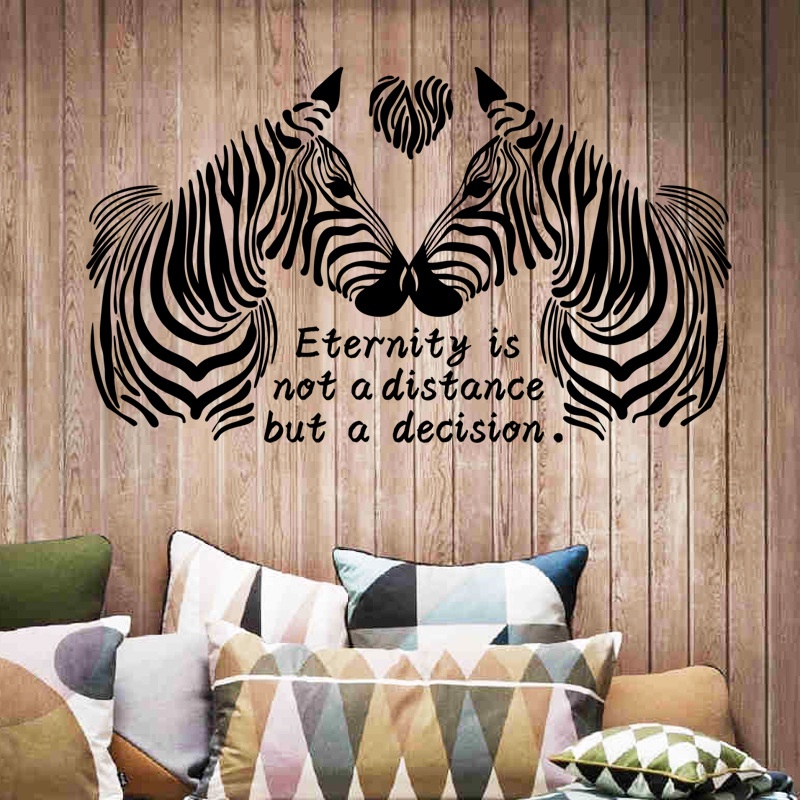 WALLSTICKER WALL STICKER STIKER DINDING RUSA  HIASAN DINDING ANIMAL SILUET JENDELA ZEBRA WALLSTIKER