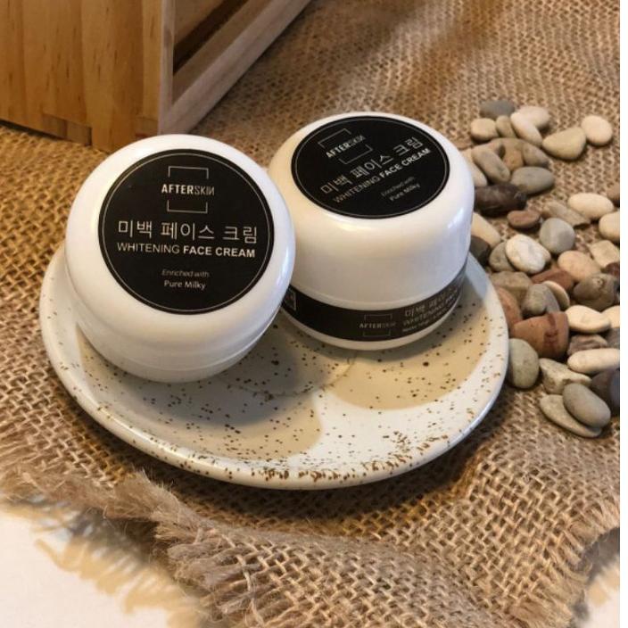 [TWT] [FOR MEN] CREAM PEMUTIH WAJAH PRIA INSTANT KOREA AFTERSKIN BPOM HALAL / Whitening Brightening 