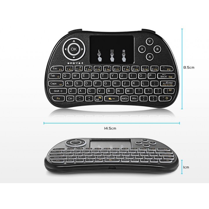 Mini Keyboard P9-L Wireless 2.4GHz RGB Backlight