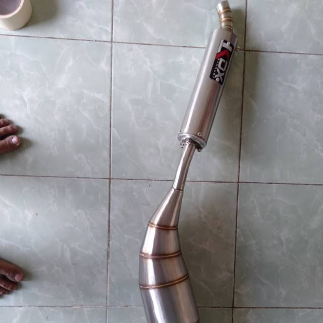 Knalpot KDX for satria 2 tak