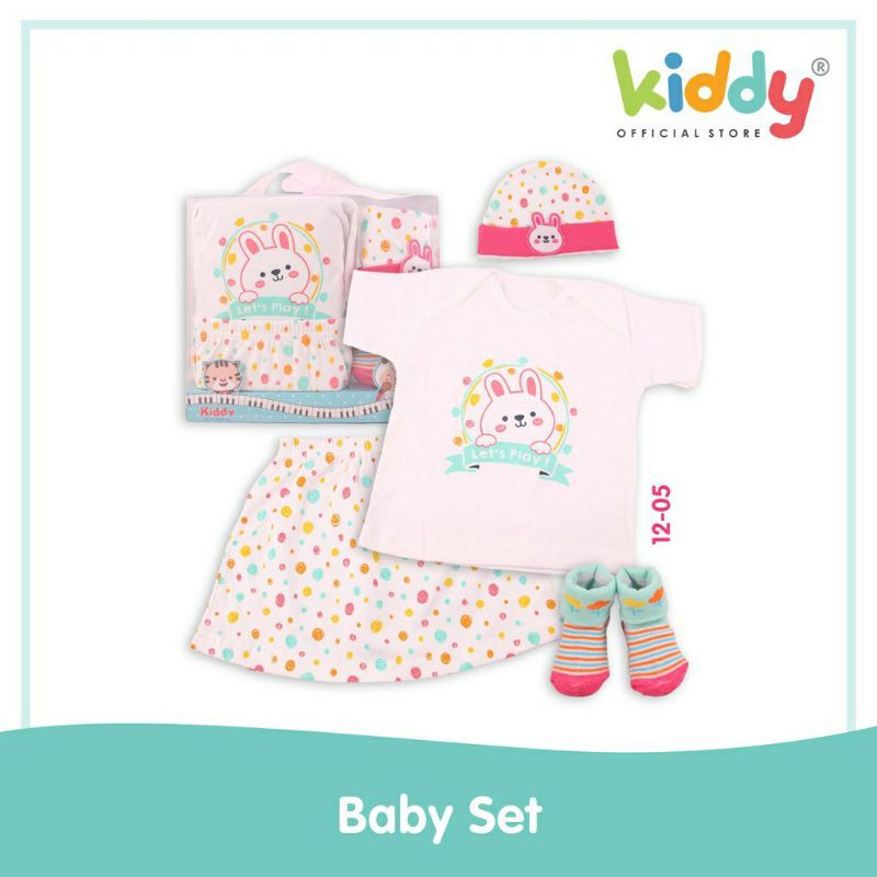 Kiddy new born baby set - giftset bayi kd1205