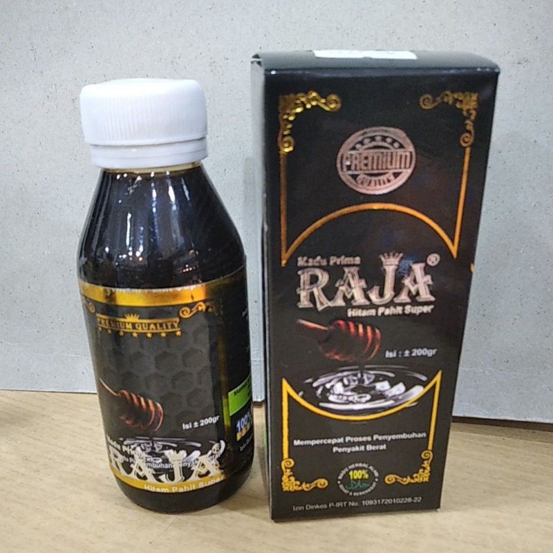 

Madu Prima Raja hitam pahit super isi 200 gram