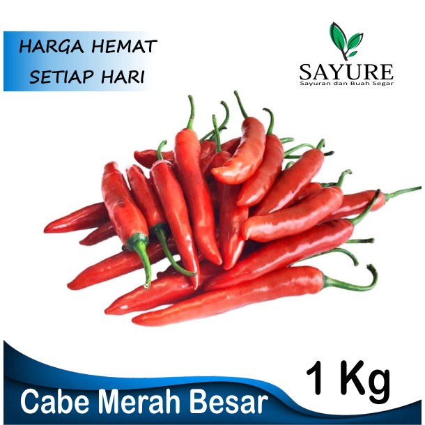 

CABE CABAI MERAH BESAR 1 KG