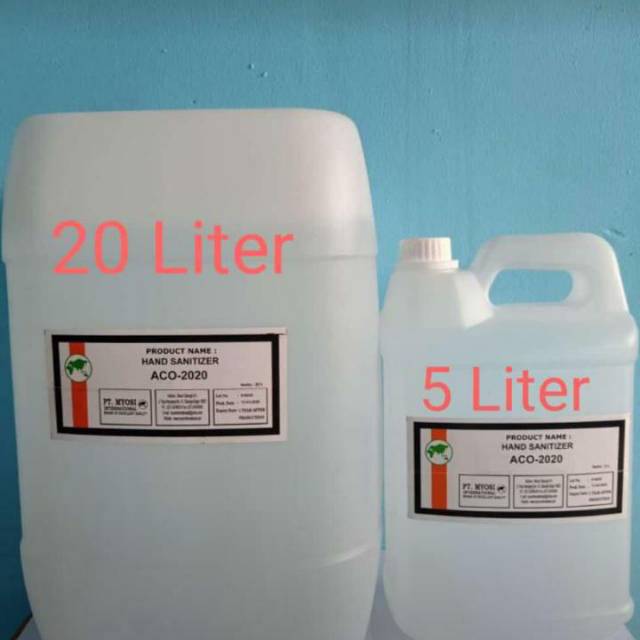 Hand sanitizer isi 20 liter