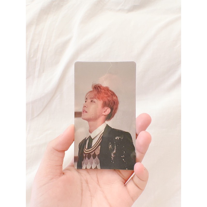 OFFICIAL J-Hope Wings Concept Book Lenticular Photocard