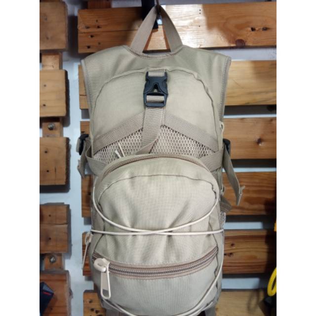 Tas sepeda army cream/tas punggung outdoor tactical army
