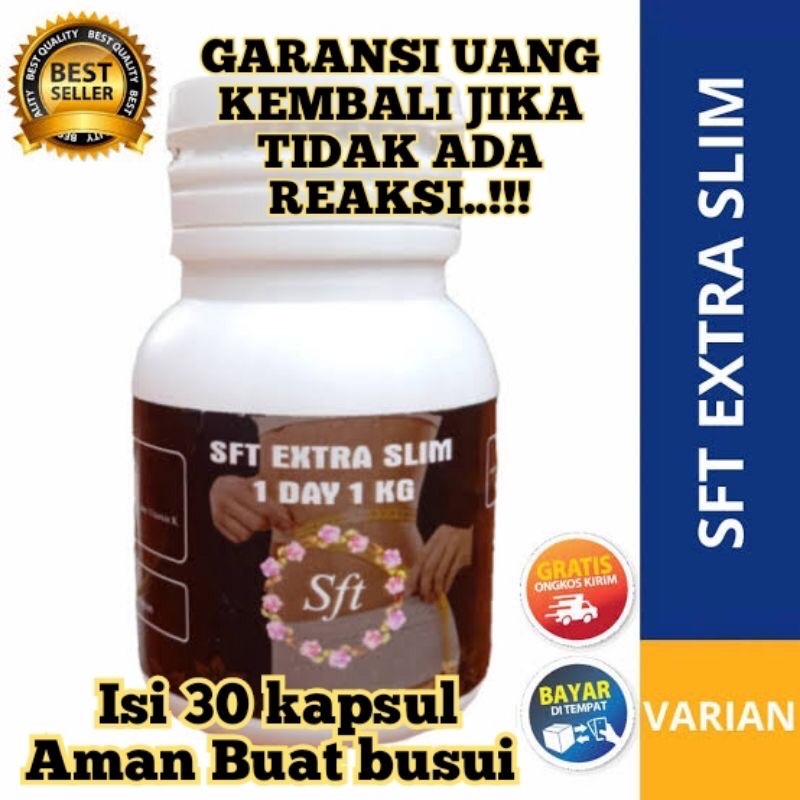 Sft Extra Slim Original 1 Day 1Kg Ori dan BPOM Extra Slim Tea Pelangsing Badan
