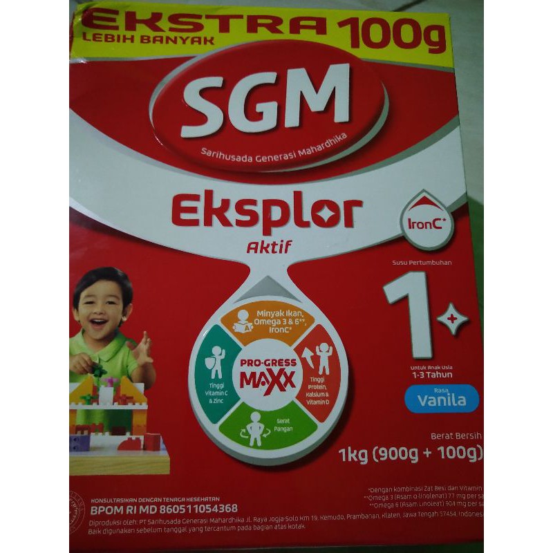 

Susu SGM Eksplor 1+