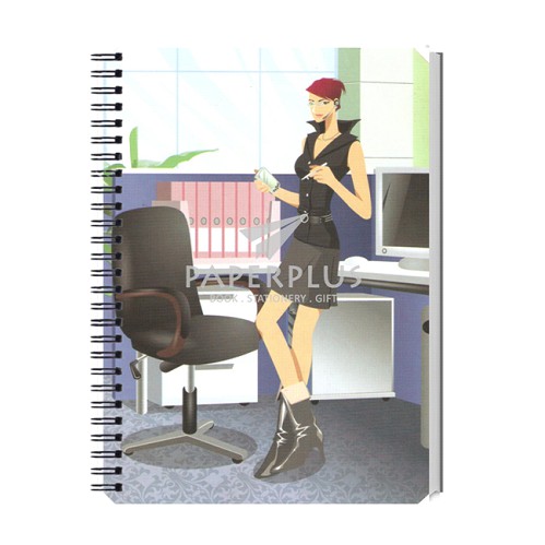 

Spiral Notebook A5 Chicklit Gadis Menelpon