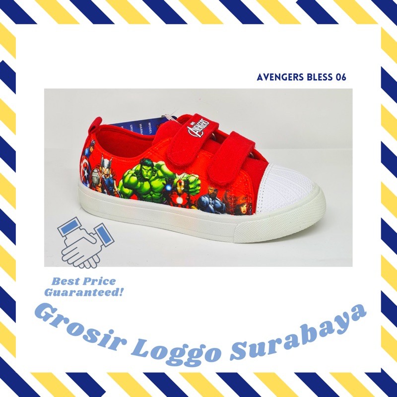 Loggo Sepatu Anak Avengers Bless 06