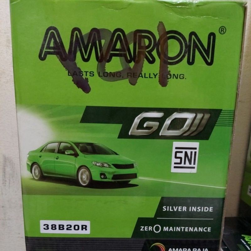 Aki Amaron Go 38 B 20 R Avanza,Rush,Apv