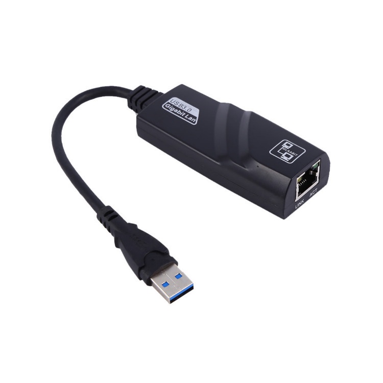 USB 3.0 To LAN Ethernet Gigabit Adapter Up To 1 Gbps