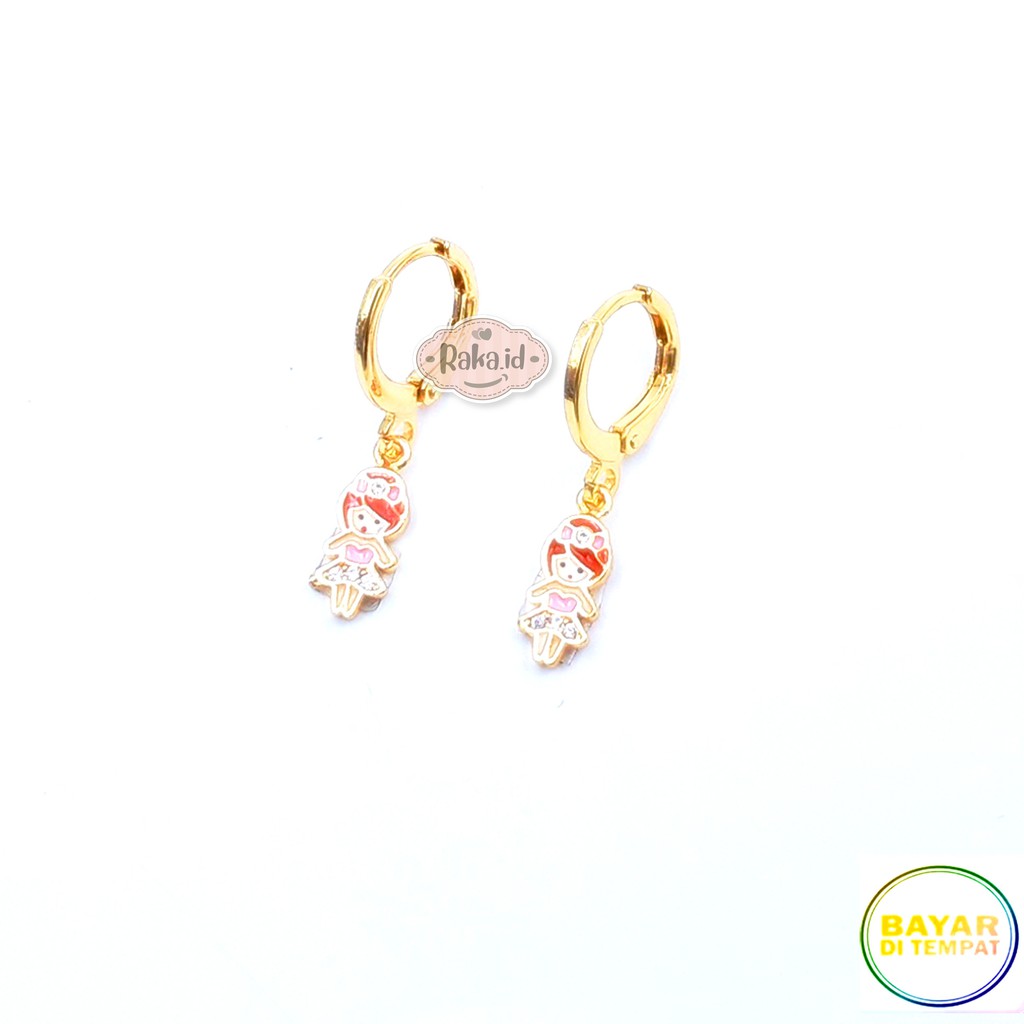 Anting Clip / Klip Motif Ballerina Perhiasan Aksesoris Wanita 685