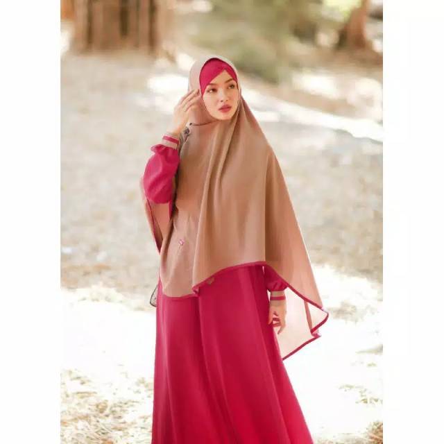 Aulia Gamis Melliana S Raspberry Baju lebaran idul fitri