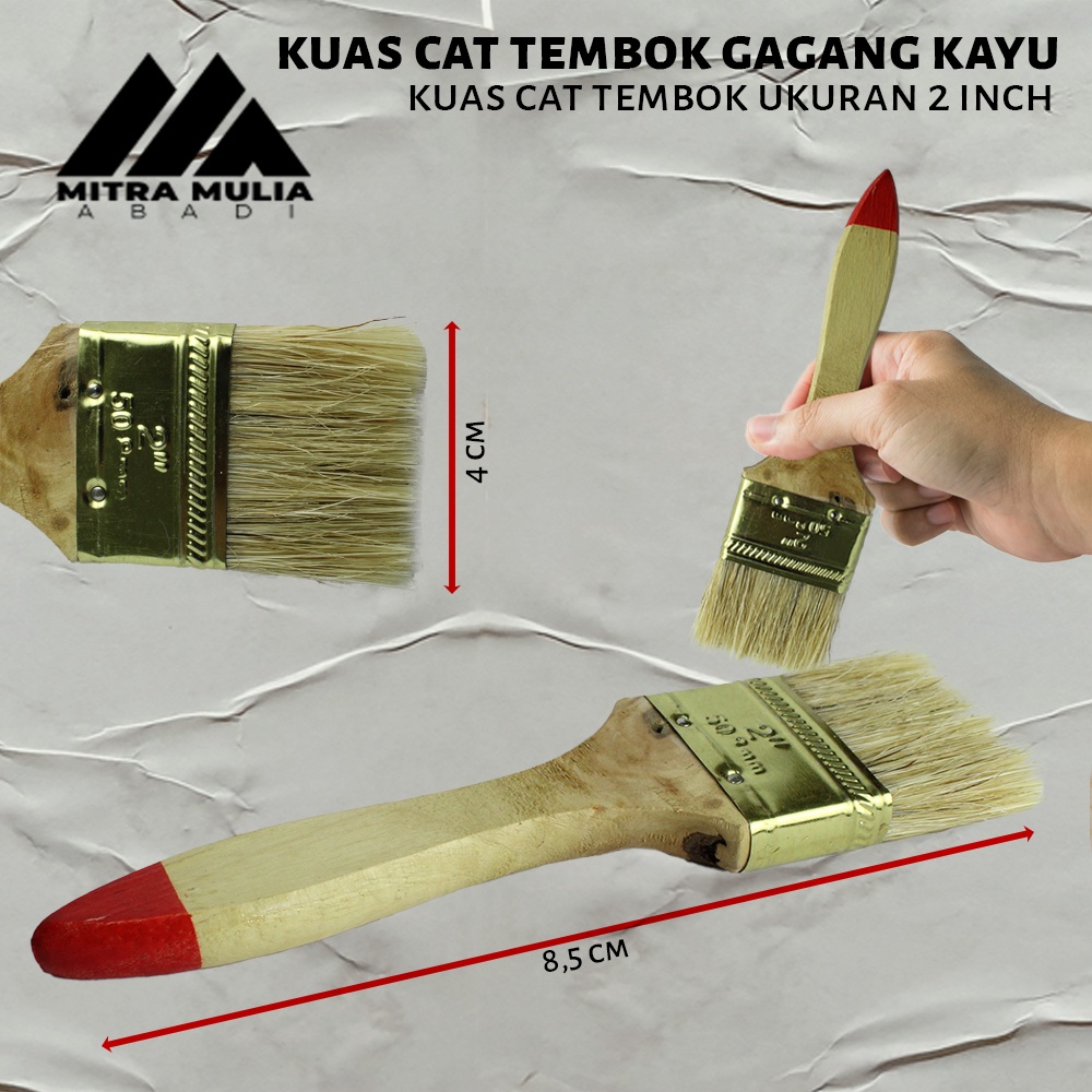 Kuas / Koas Cat Tembok Ukuran 2&quot; 2inch