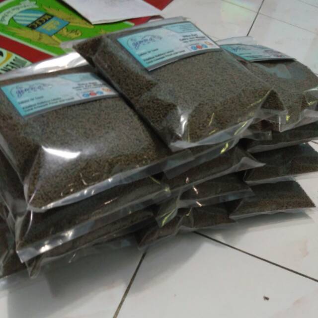 Pakan Pellet Benih Ikan, Udang, Lobster (hight protein 40%)