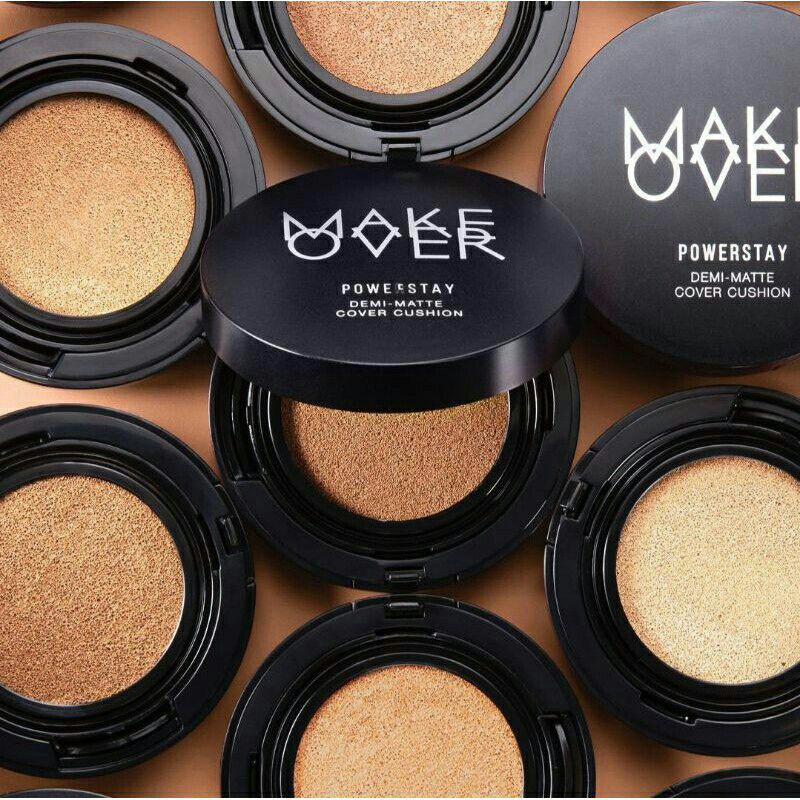 MAKE OVER Powerstay Demi-Matte Cover Cushion 15gr (BB Cushion)