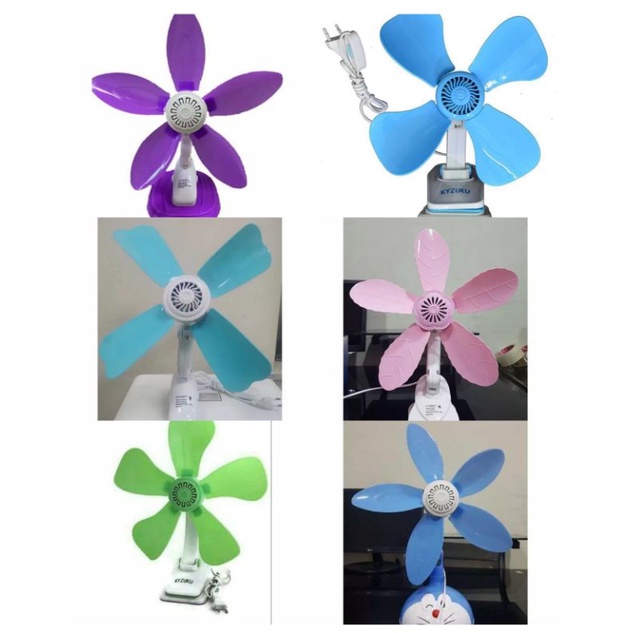 Mini fan 3 in 1 jepit kyzuku (jepit~dinding~duduk)/kipas jepit kyzuku