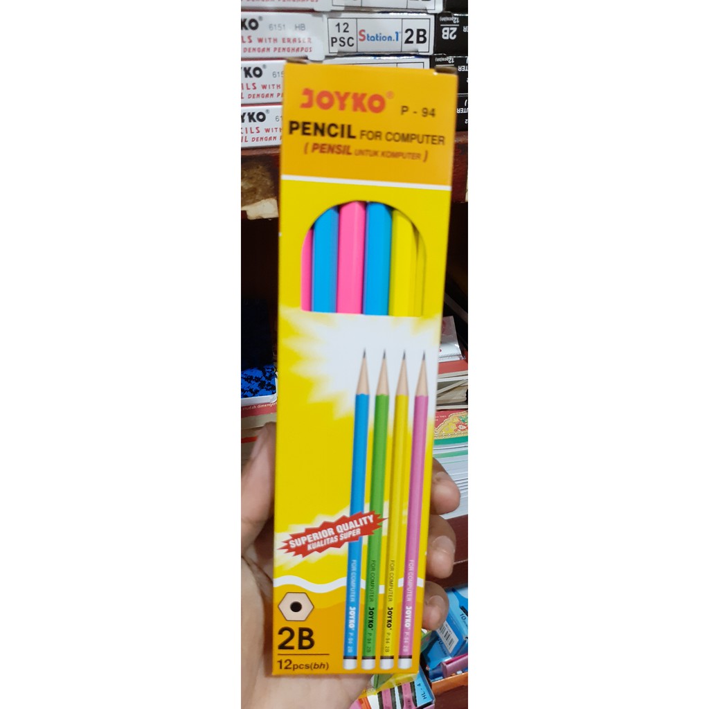 

Harga eceran pensil joyko p-94
