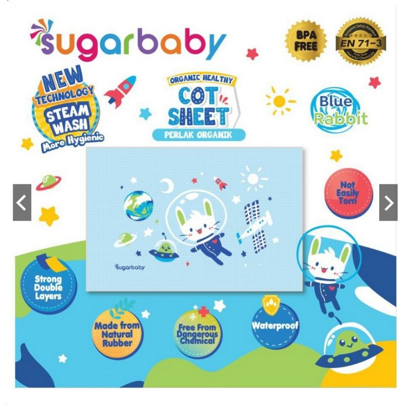 Perlak bayi / alas ompol / Sugar Baby Perlak Organic