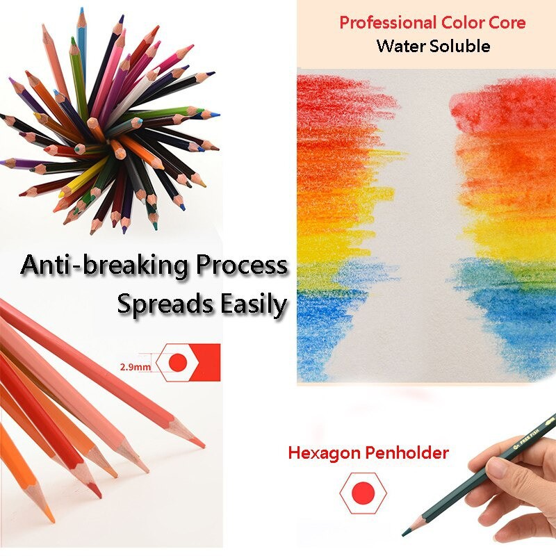 

Pensil Cat Air 12/24/36/48 Warna Alat Tulis Pensil Siswa untuk Alat Tulis Sekolah Pensil Warna untuk