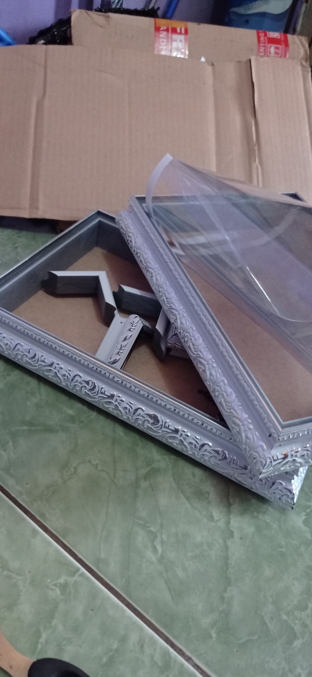 Kotak Frame Satuan Dengan Mika Hantaran Seserahan
