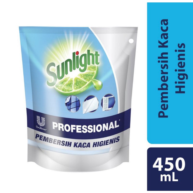 SUNLIGHT  profesional PEMBERSIH KACA  450 ml