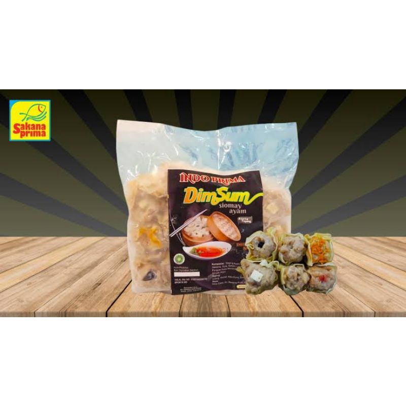 

Indo prima Dimsum Sakana dimsum ayam isi 15 pcs 250gr